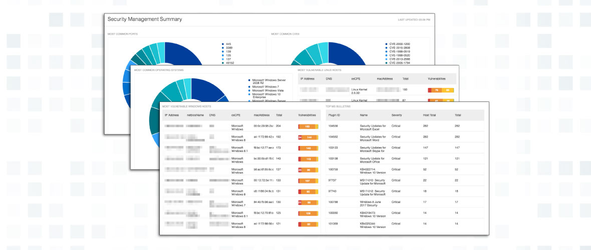 More Visibility into Metrics Tenable.io Gets New Dashboards Blog